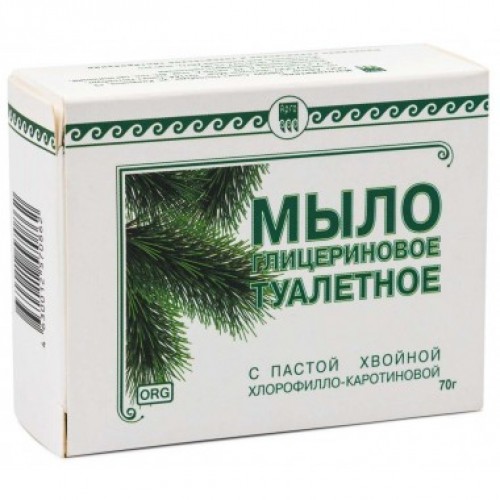 Купить Мыло туалетное глицериновое Фитолон с пастой хвойной хлорофилло-каротиновой  г. Зеленоград  